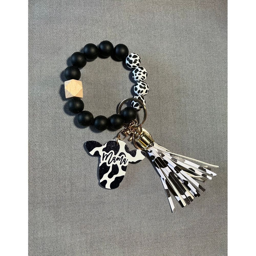 Cow Keychain  bracelet‎